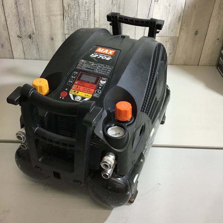 【中古品】★マックス(MAX) エアコンプレッサー AK-HL1270E_ブラック 【戸田店】
