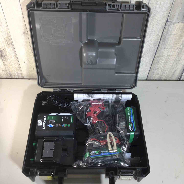 ★ハイコーキ(HIKOKI ※旧:日立工機) コードレスインパクトドライバ スコーピオンレッド WH36DD(2XHRSZ)【戸田店】