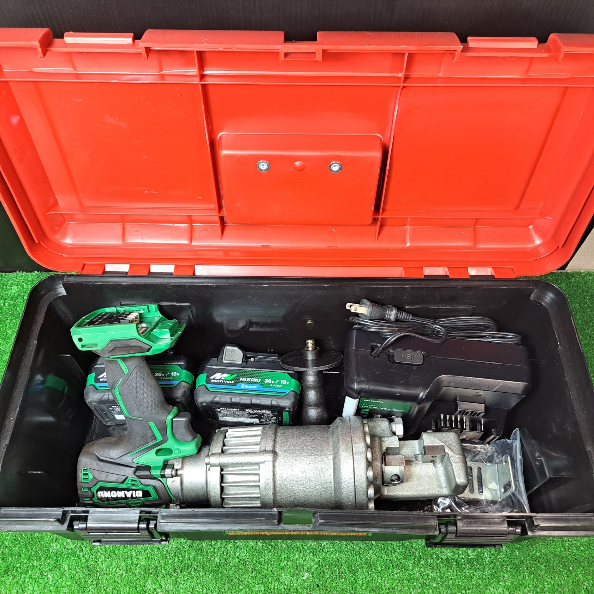 ☆美品☆ IKK DIAMOND(旧:石原) ダイアモンド コードレス鉄筋カッター