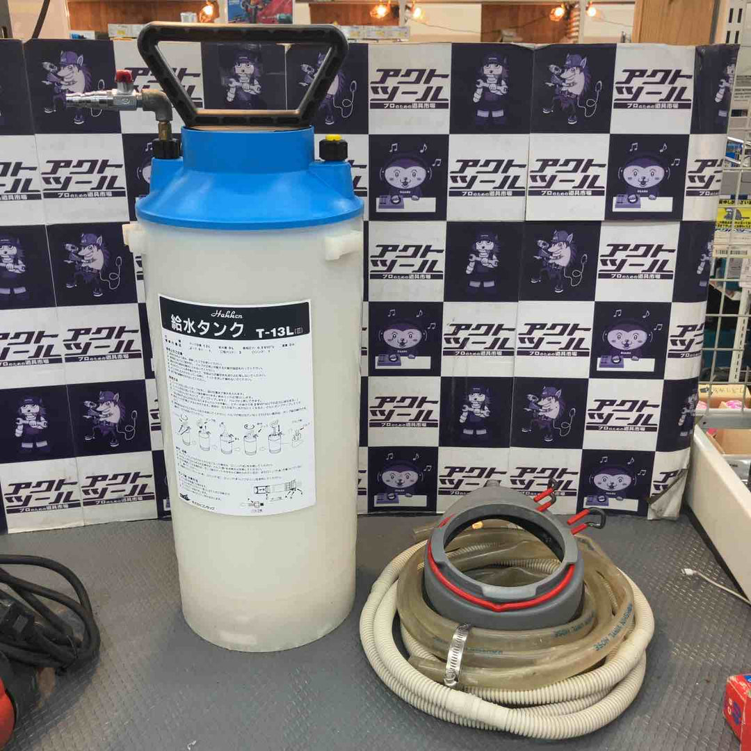 ◇ハッケン(Hakken) コアドリル据え置きタイプ SPJ-5A 水処理パット 給水タンク(T-13L)付き コアビット４つ付き【所沢店】