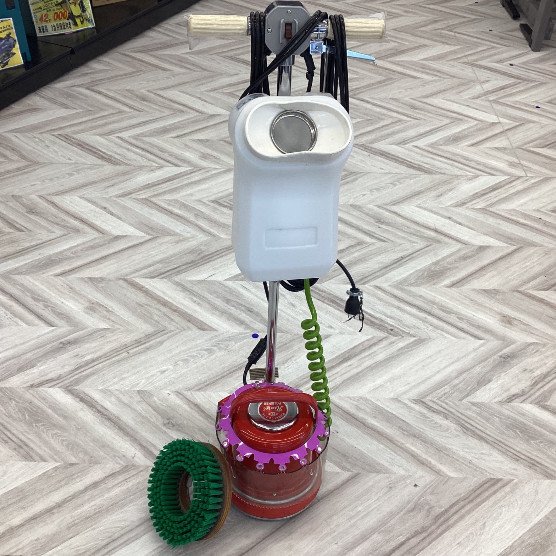 電動ポリッシャー CMP-8081S ムサシ 税込￥38,500-【店頭引取限定】【寄楽屋 きらくや 成田本店】 店頭受取り限定】AMANO ELECTRIC POLISHER アマノムサシ 業務用電動