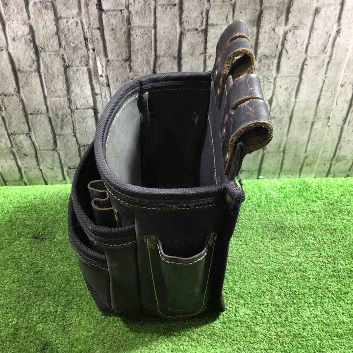 KNICKS ニックス 総ナメ革(？)使用3段腰袋 チェーンタイプ KBB-301DDX 【川口店】