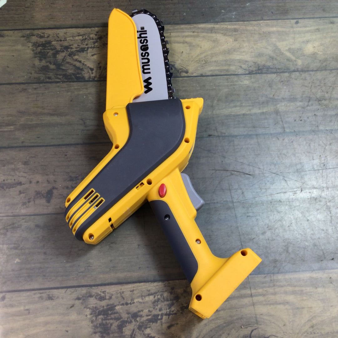 【未使用品】ムサシ(MUSASHI) 充電式ハンディチェーンソー HCS-6000【東大和店】