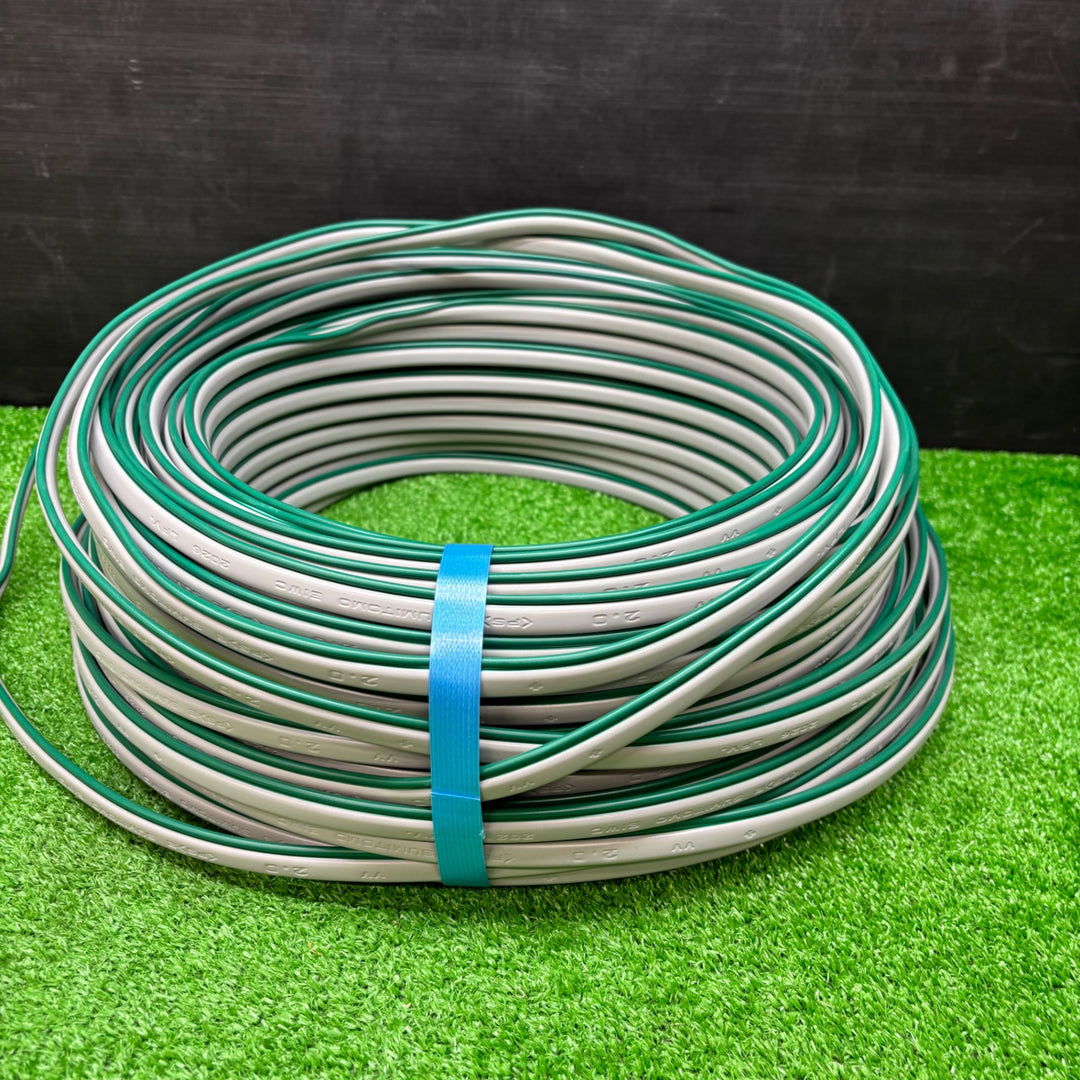 住友電工製 アース付VVF2・0×2＋1・6×1 mm 未使用品 80m巻　VVFケーブル【電材館越谷店】