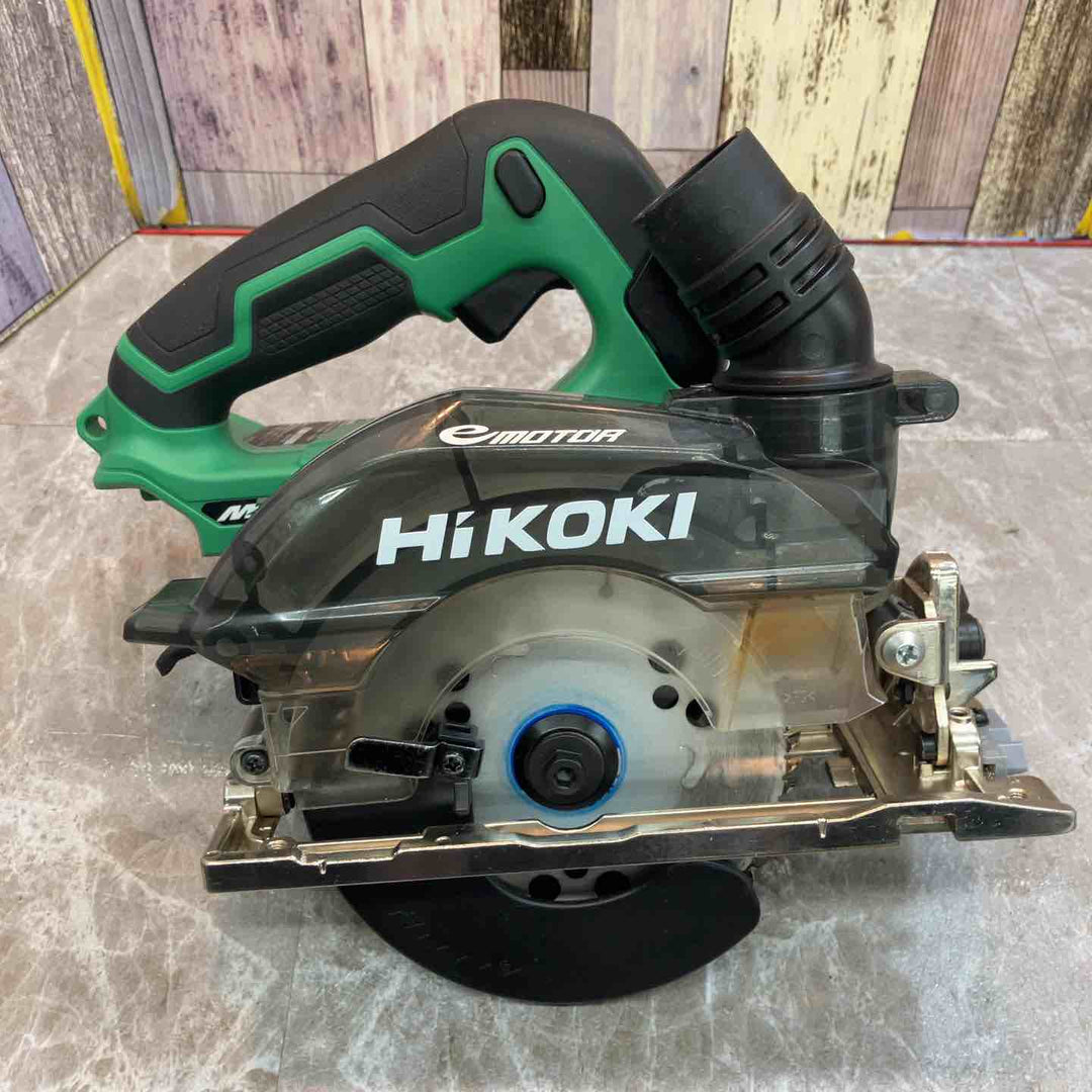 ★ハイコーキ(HIKOKI ※旧:日立工機) 125mm マルチボルト コードレス集じん丸のこ C3605DYC(XPSZ)【八潮店】