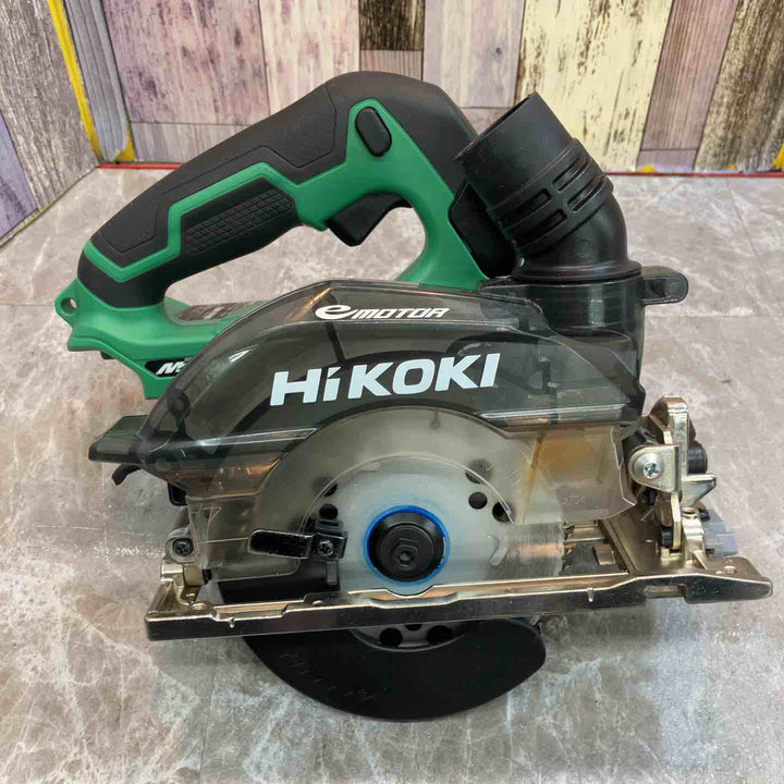 ★ハイコーキ(HIKOKI ※旧:日立工機) 125mm マルチボルト コードレス集じん丸のこ C3605DYC(XPSZ)【八潮店】