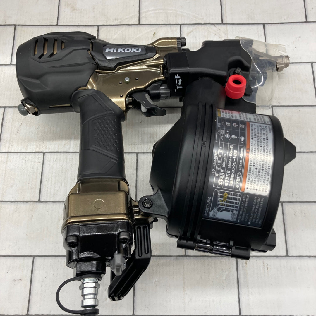 ★ハイコーキ(HIKOKI ※旧:日立工機) 高圧エア釘打ち機 NV65HR2(S)【所沢店】
