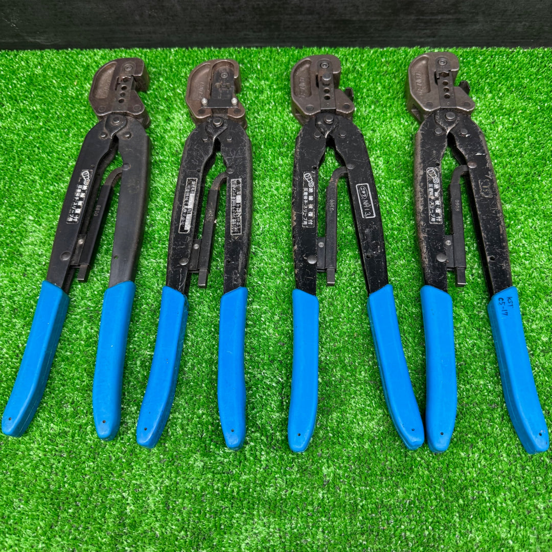 【中古品】泉精器 IZUMI 圧着工具 NTM NH-13 5.5 2.63-6.64  4本セット【電材館越谷店】