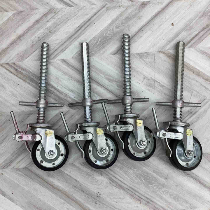 ローリングタワーの脚　4個　車輪4本セット【越谷店】