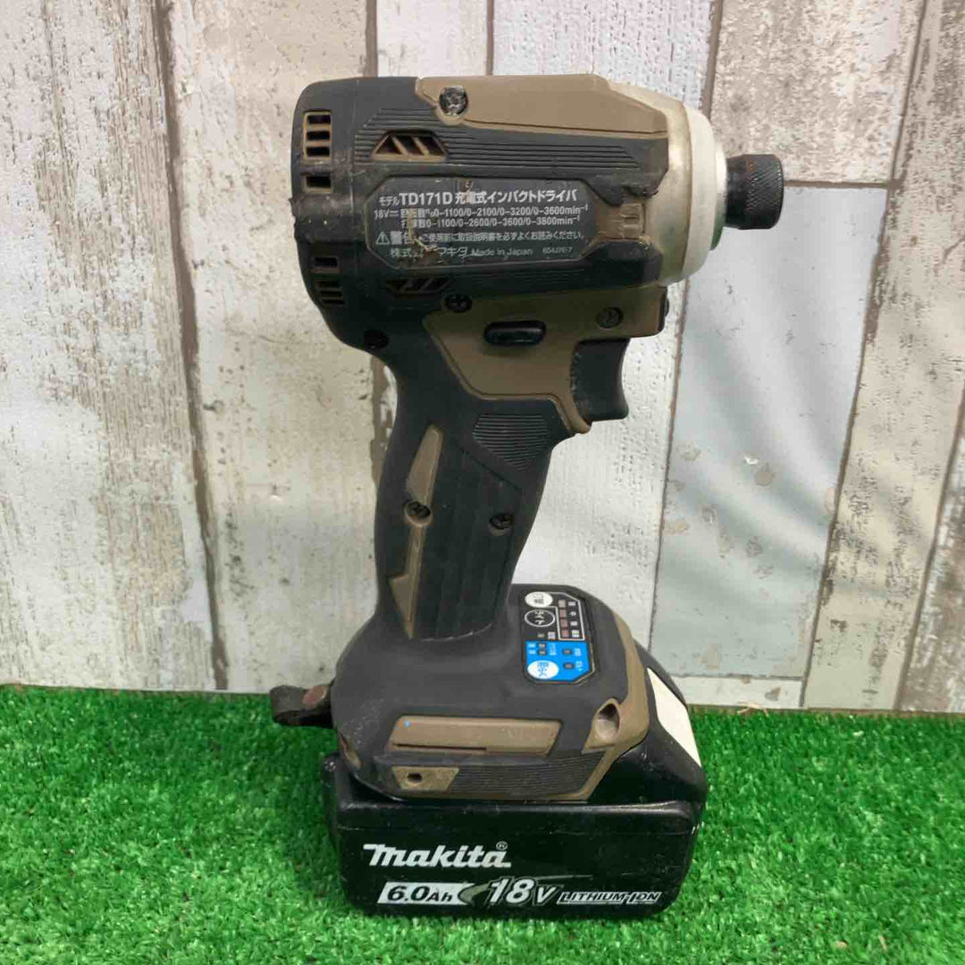 ★マキタ(makita) コードレスインパクトドライバー TD171DGXAB【町田店】