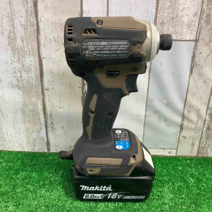 ★マキタ(makita) コードレスインパクトドライバー TD171DGXAB【町田店】