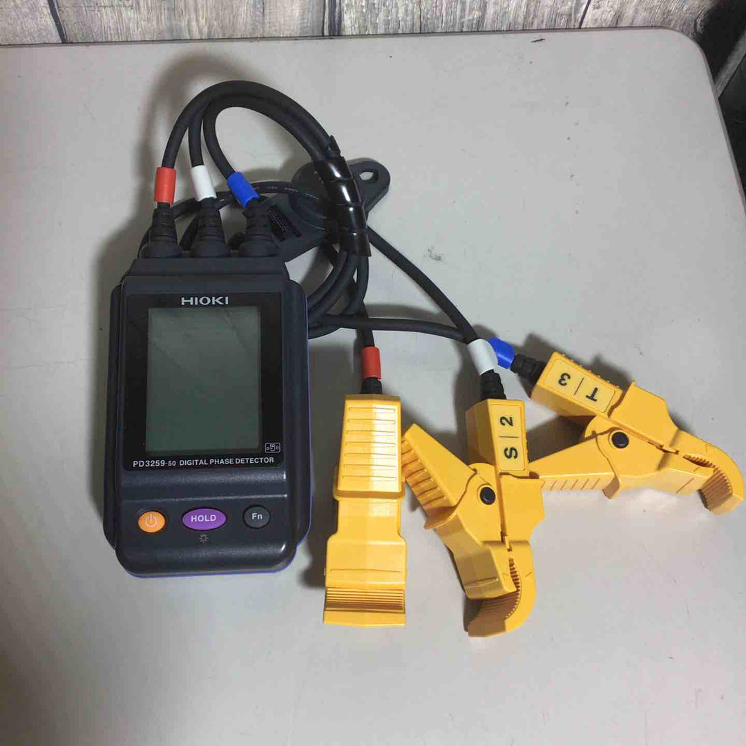 □HIOKI 電圧計付検相器 PD3259-50【戸田店】