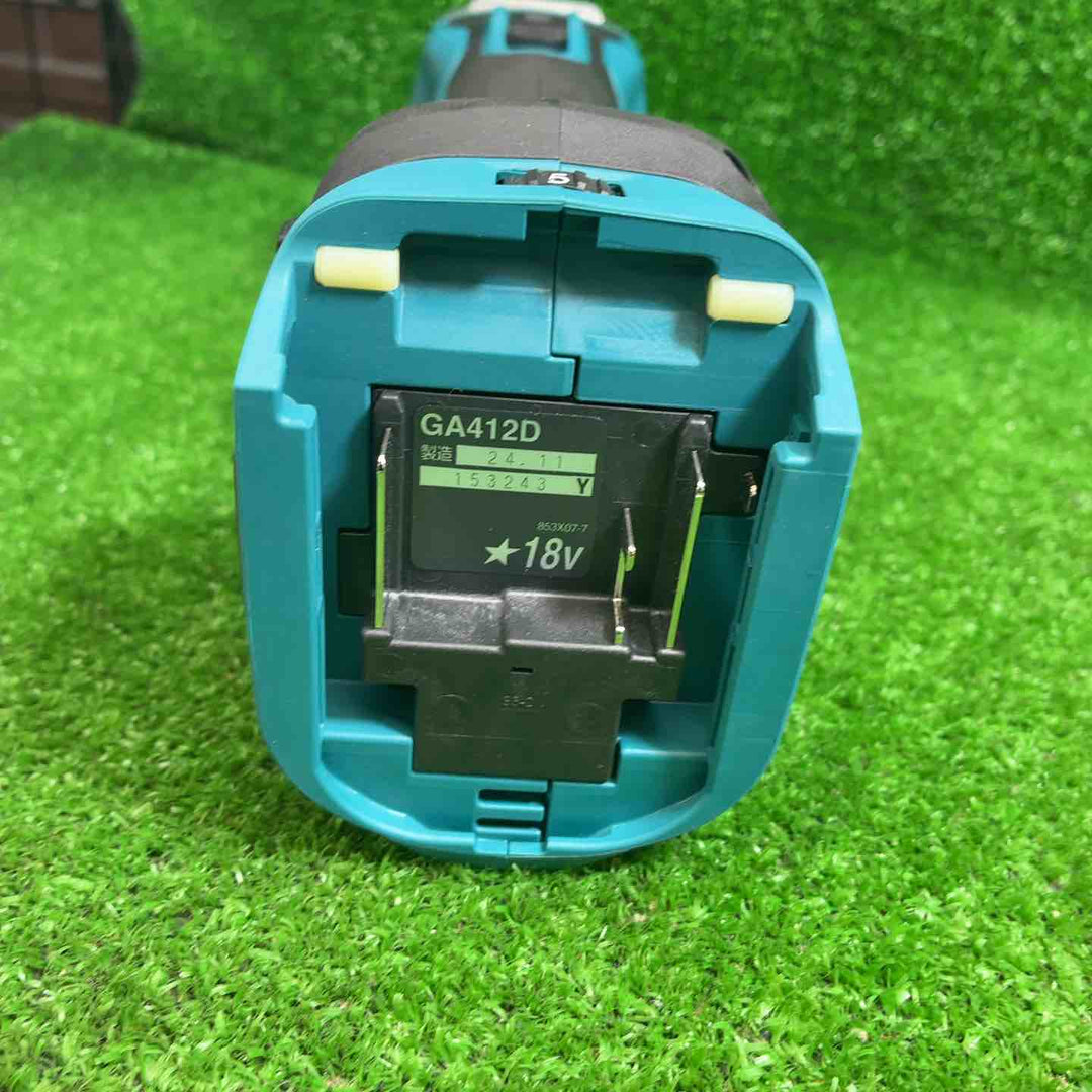 【未使用品】 マキタ(makita) 100mmコードレスディスクグラインダ GA412DZ 【藤沢店】