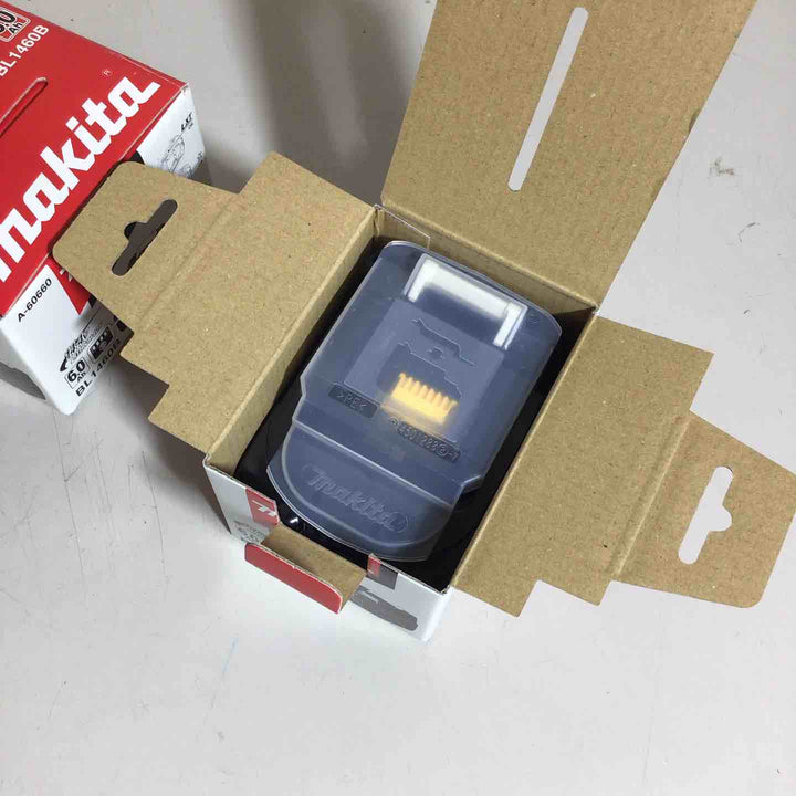【未使用品】 純正 マキタ makita リチウムイオンバッテリー 14.4V/6.0Ah BL1460B 2個 バッテリー 純正品 14.4V 【戸田店】