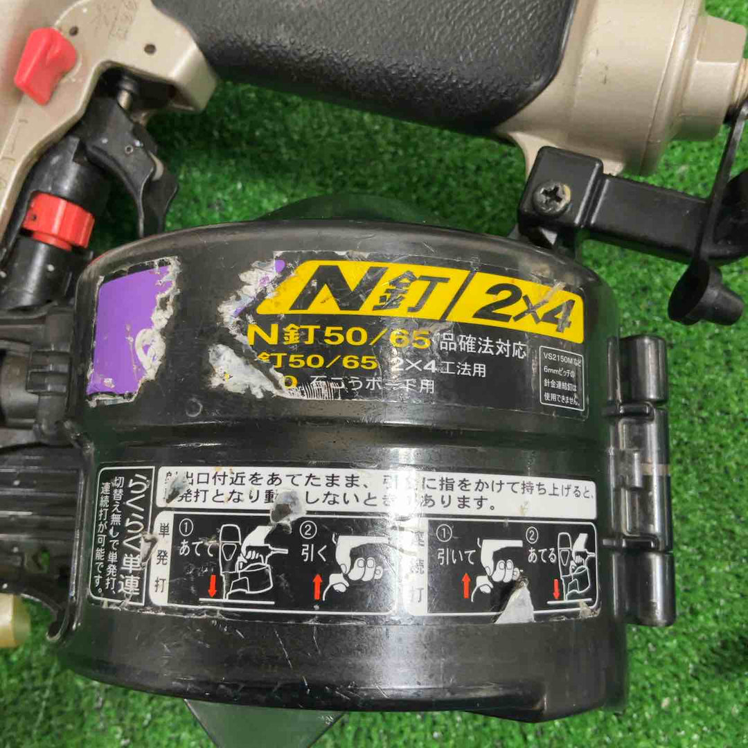 ★ハイコーキ(HIKOKI ※旧:日立工機) 常圧エア釘打ち機 NV65AJ【草加店】