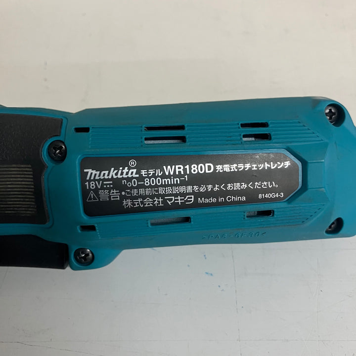 【中古品 美品】★マキタ makita 18V コードレスラチェットレンチ WR180DZ【戸田店】