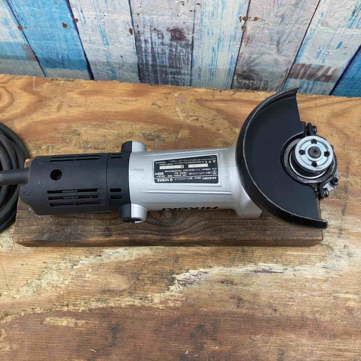 ◇HiKOKI(ハイコーキ) AC100V 100mm ディスクグラインダー アルミボディ スナップスイッチタイプ G10SHA【柏店】