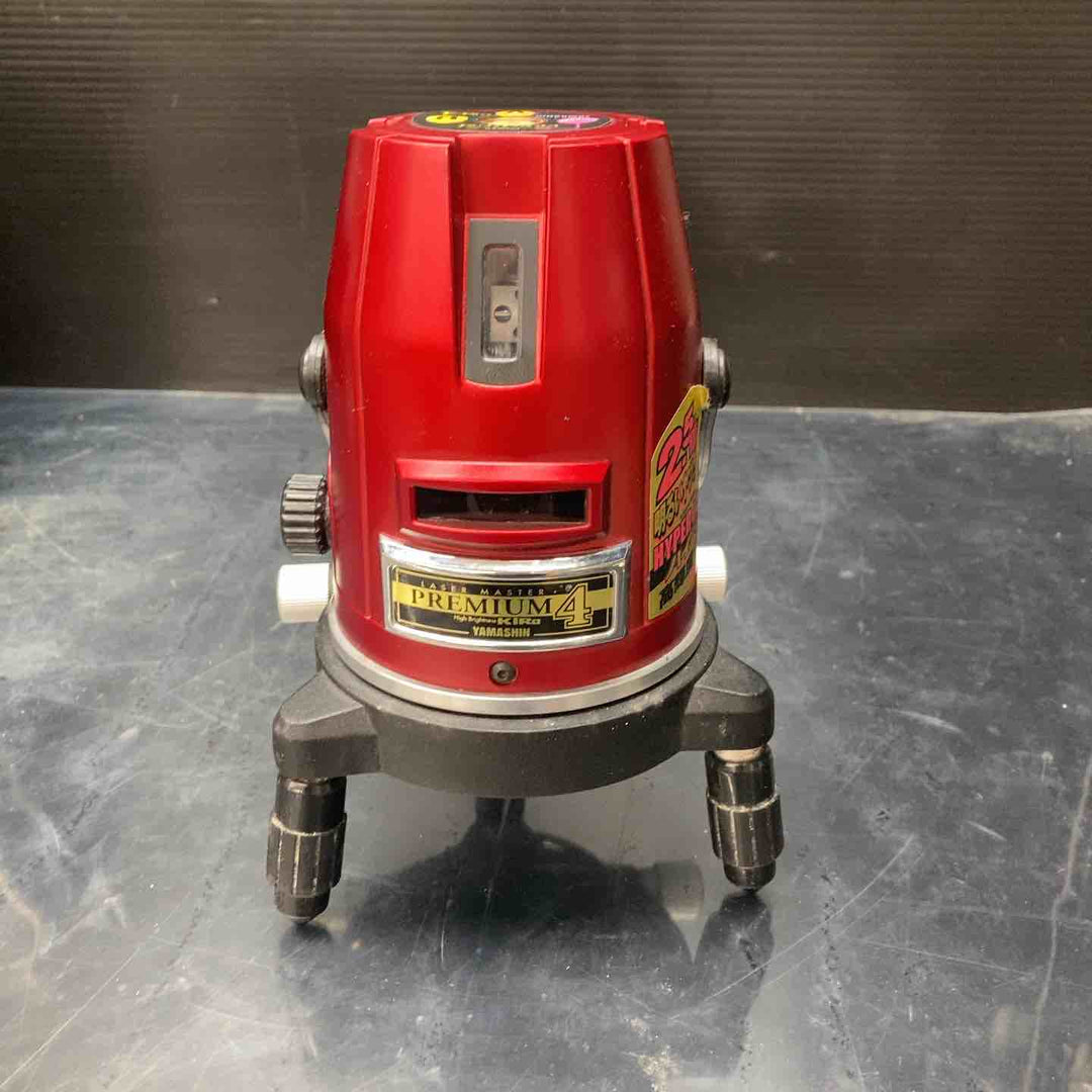◇山真製鋸(YAMASHIN) レーザー墨出し器 PM-4 矩・横【川越店】