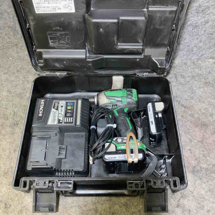 日立工機 14.4Vコードレスインパクトドライバ WH14DDL2(2LSCK)【桶川店】