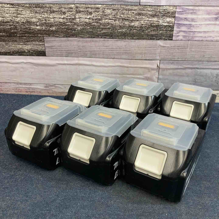 【未使用品】６個セット マキタ makita 18V 6.0Ah リチウムイオンバッテリー BL1860B【八潮店】