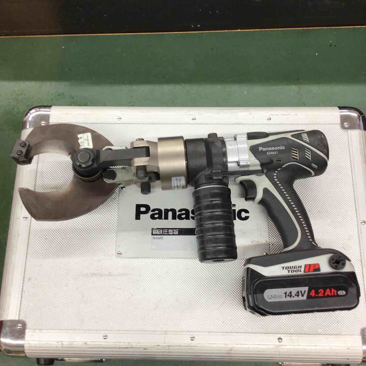 ★パナソニック(Panasonic) コードレス圧着器 EZ4641K-H【戸田店】