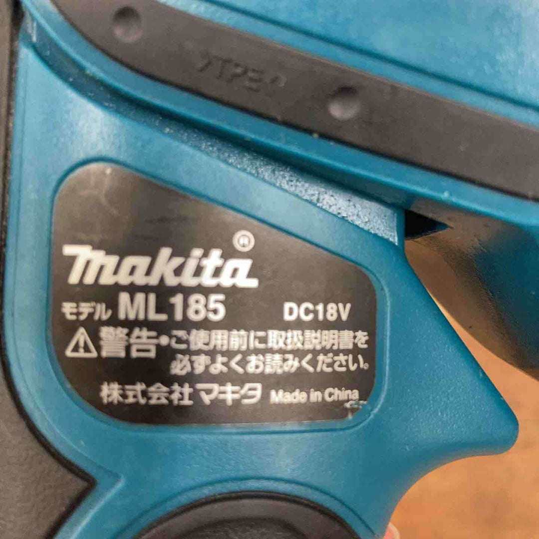 ◇マキタ 18V 充電式 フラッシュライト 懐中電灯 BML185 本体のみ 現場ライト【USAマキタ】【柏店】