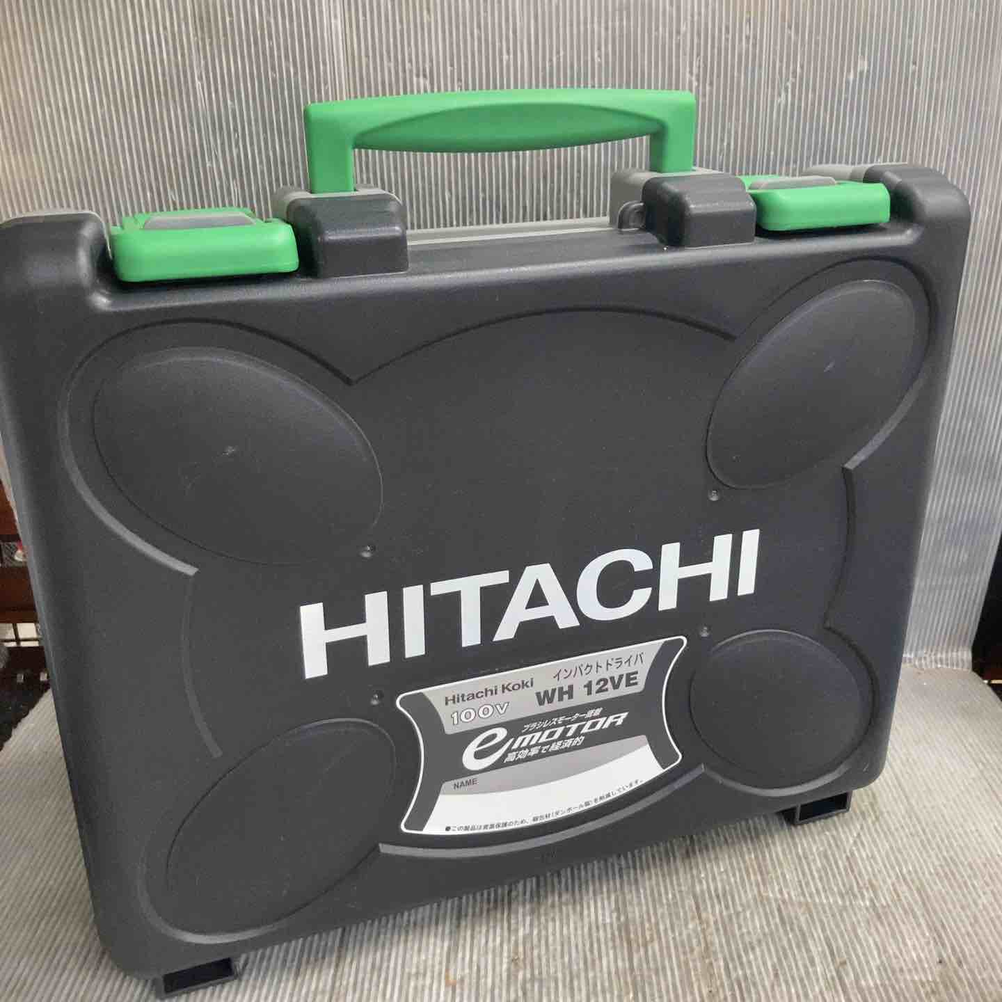 未使用】ハイコーキ(HIKOKI ※旧:日立工機) インパクトドライバ WH12VE