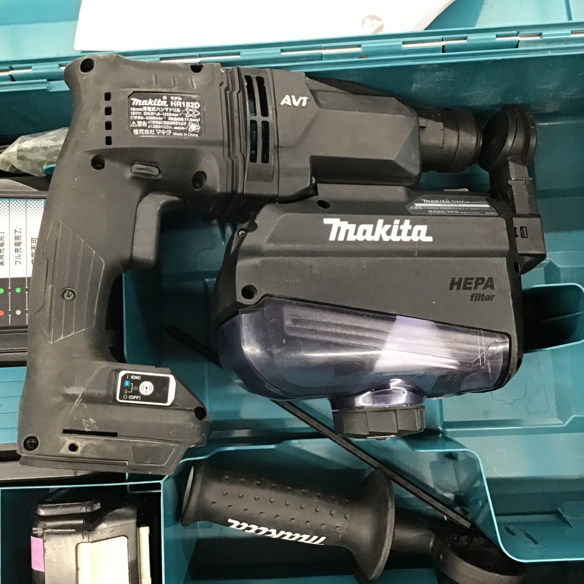 ☆マキタ(makita) コードレスハンマドリル HR182DRGXVB【戸田店 ☆マキタ(makita) コードレスハンマドリル HR182DRGXVB【戸田店