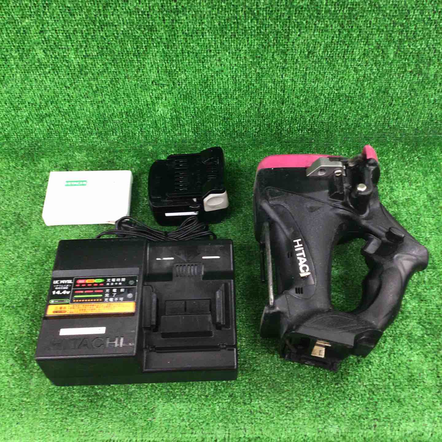 □日立 14.4V コードレス全ねじカッター CL14DSL(NN) 本体 緑