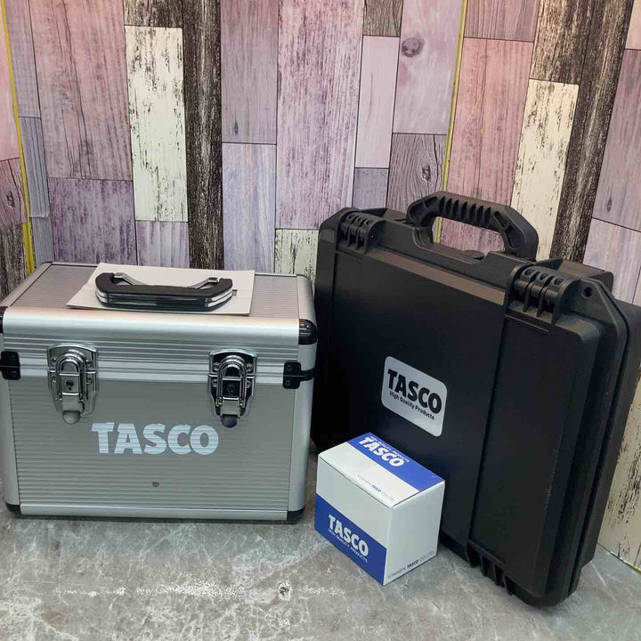 【未使用品】イチネン TASCO 3点セット 真空ポンプ 真空ゲージ ゲージマニホールド【八潮店】