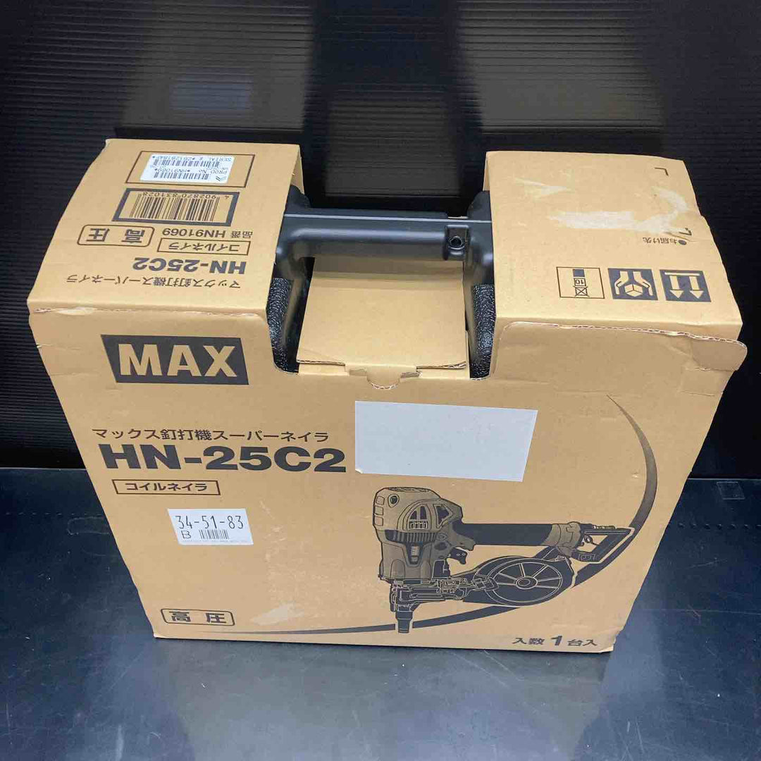 【未使用品】マックス(MAX) 高圧コンクリートピンネイラ HN-25C2【川越店】