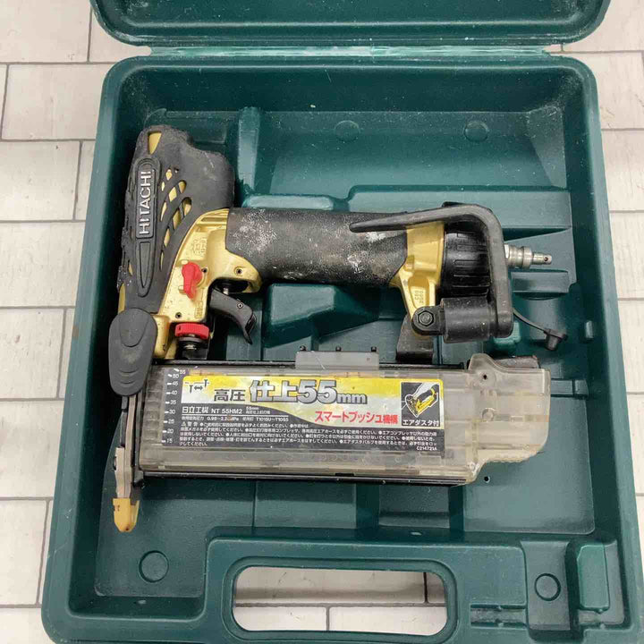 ★ハイコーキ(HIKOKI ※旧:日立工機) 高圧フィニッシュネイラ NT55HM2【所沢店】