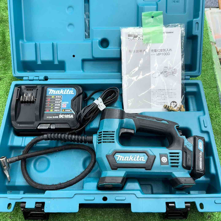 【中古】 マキタ makita 10.8V コードレス空気入れ MP100DSH セット品 【桶川店】