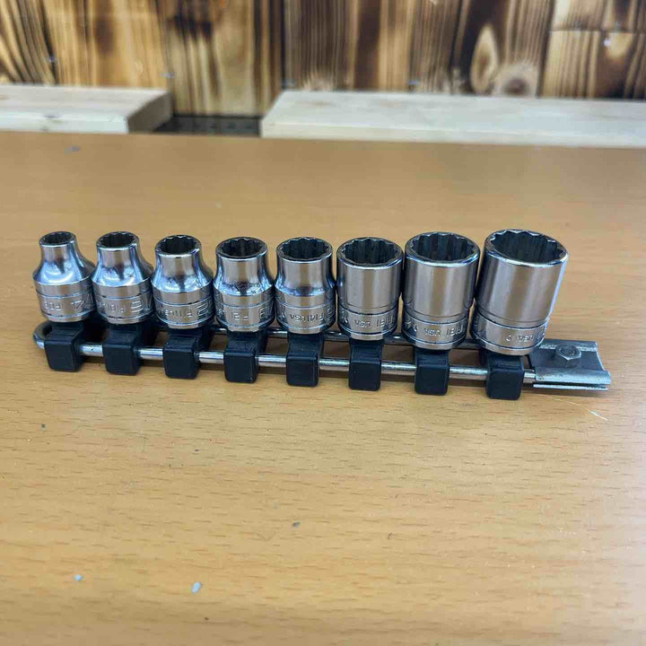 スナップオン Snap-on インチサイズ 3/8 ソケット8個セット F081、F101、F111、121、F141、F161、F181、F201 アメ車 ハーレー USA 【越谷店】