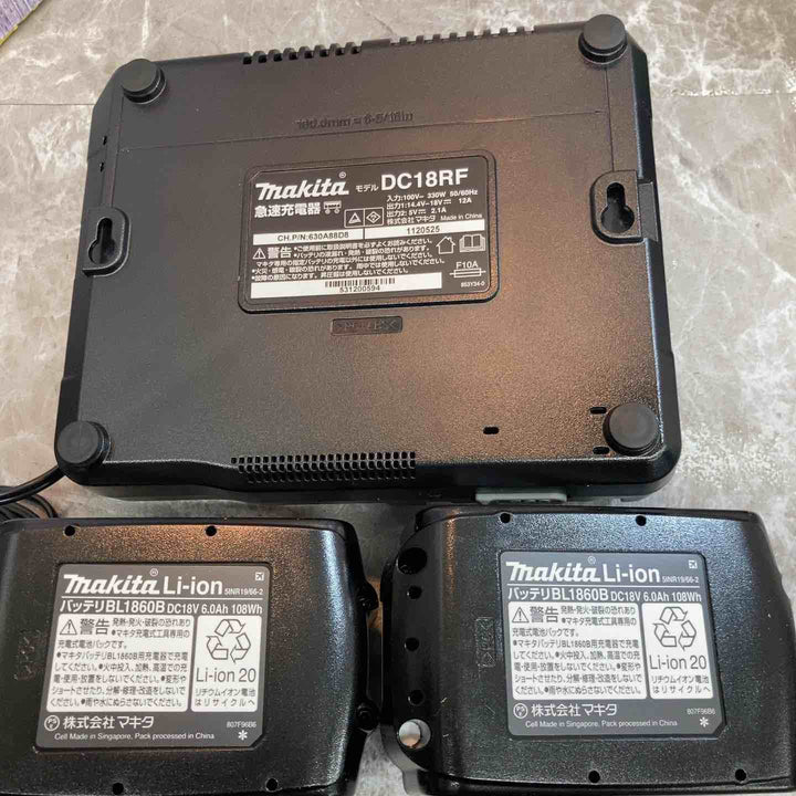 【未使用品】★マキタ makita 18V 150mm コードレスチップソーカッター CS553DRGXS バッテリー2個付【八潮店】