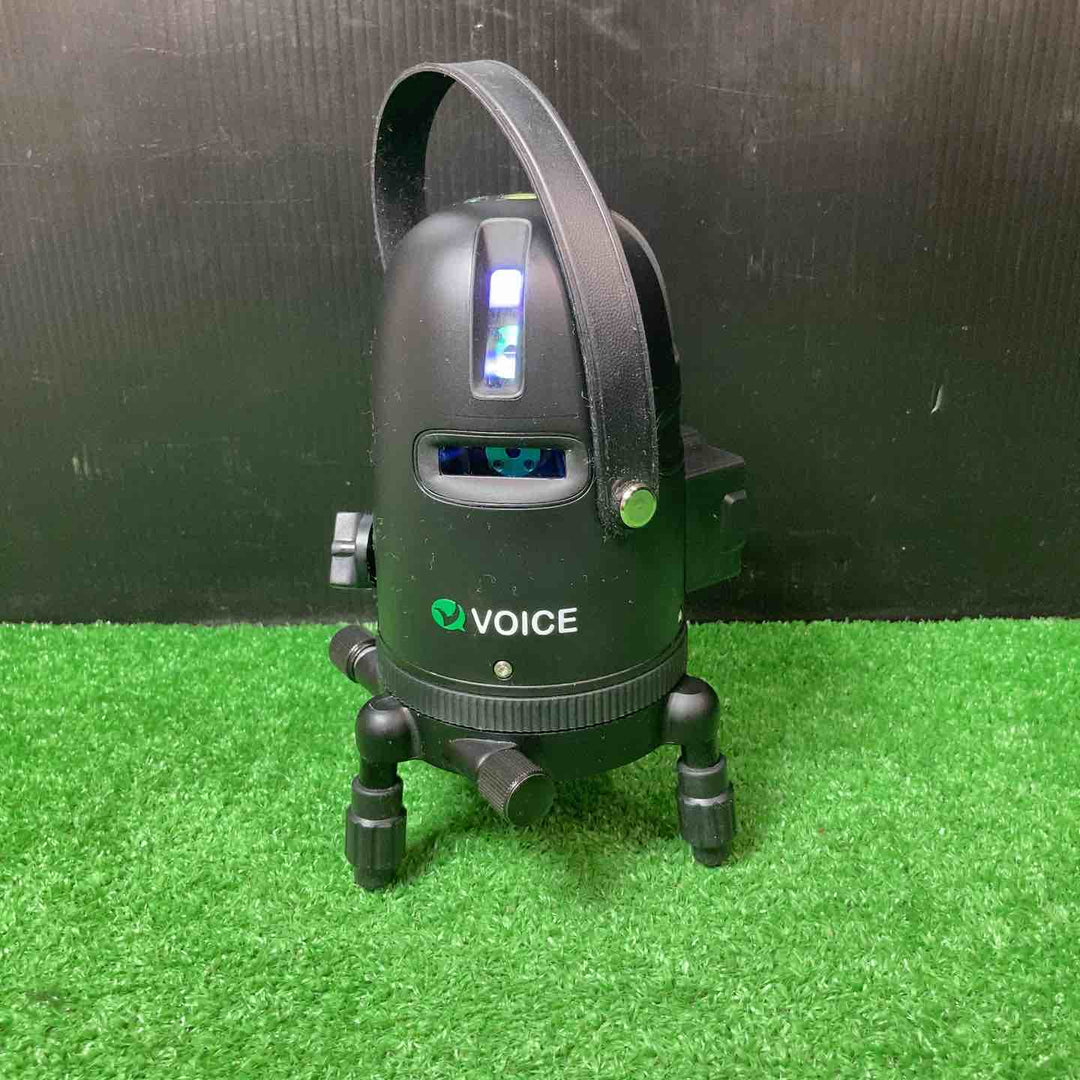 ◇VOICE レーザー墨出し器 5ライン(矩十字・横) グリーンレーザー Model-G5【岩槻店】