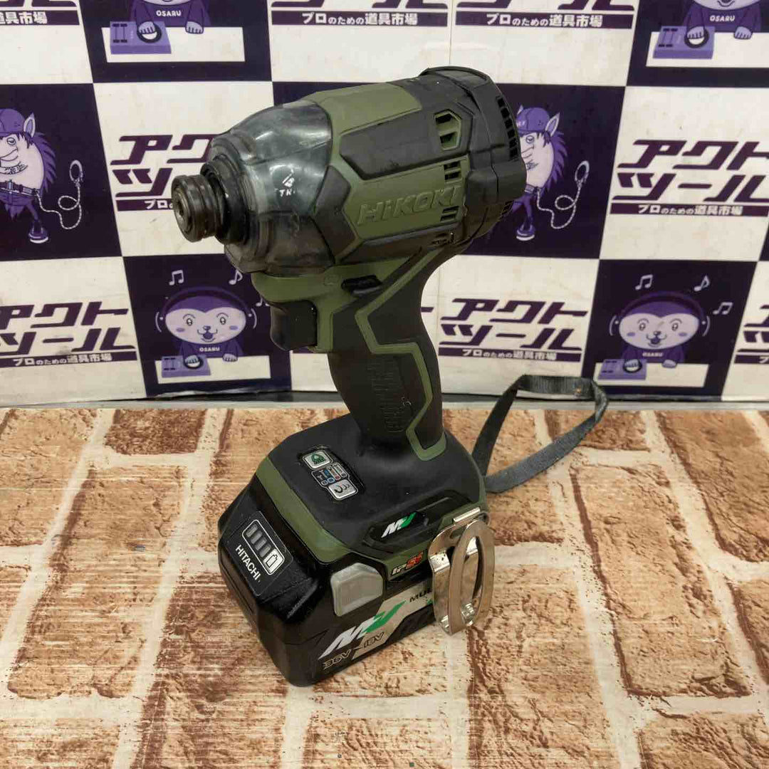 ★ハイコーキ(HIKOKI ※旧:日立工機) コードレスインパクトドライバー WH36DC(2XPG)【所沢店】
