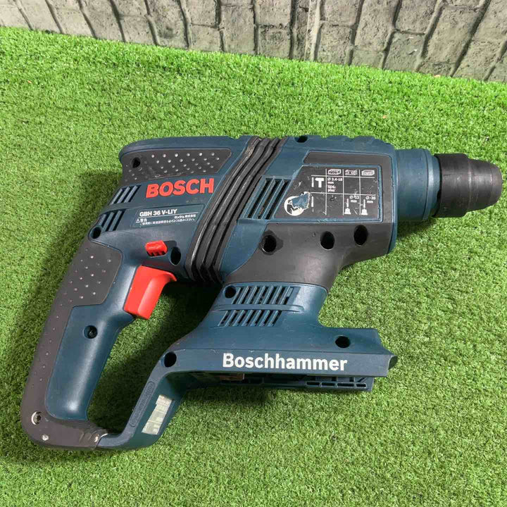 ★ボッシュ(BOSCH) コードレスハンマドリル GBH36V-LIY 動作確認済【川口店】