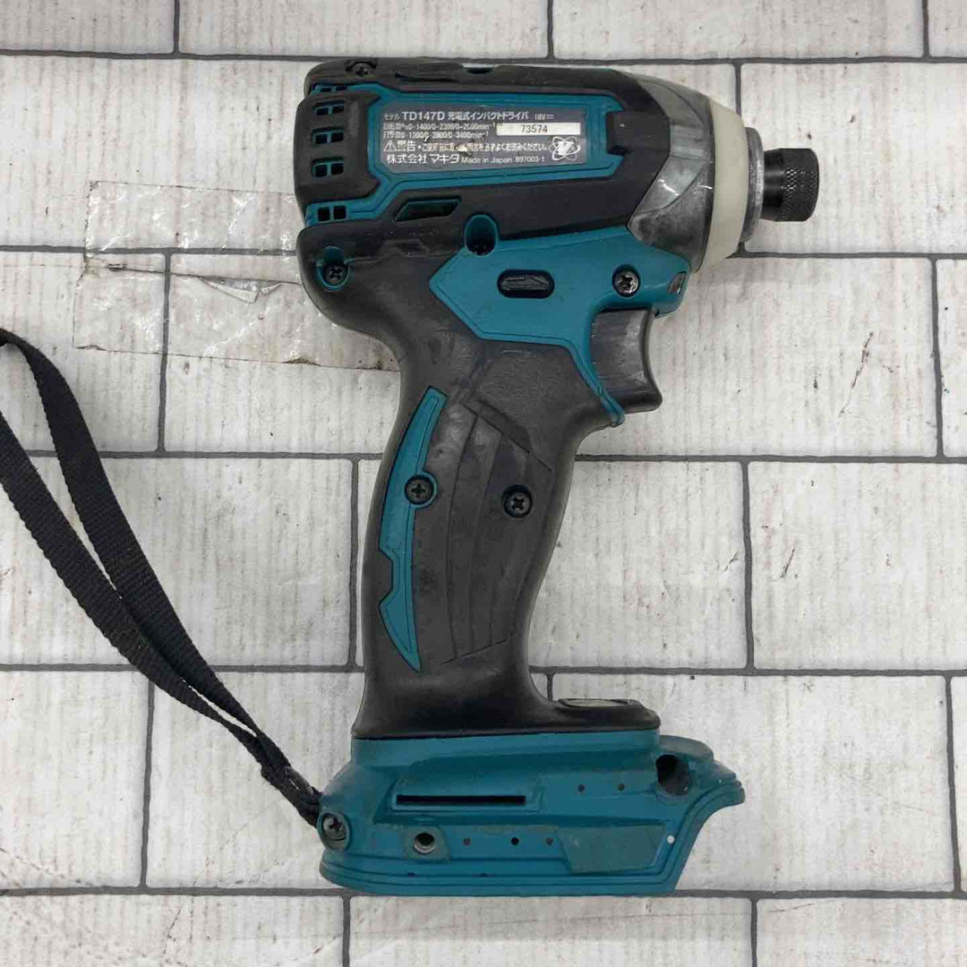 ☆マキタ(makita) コードレスインパクトドライバー TD147DZ【所沢店】