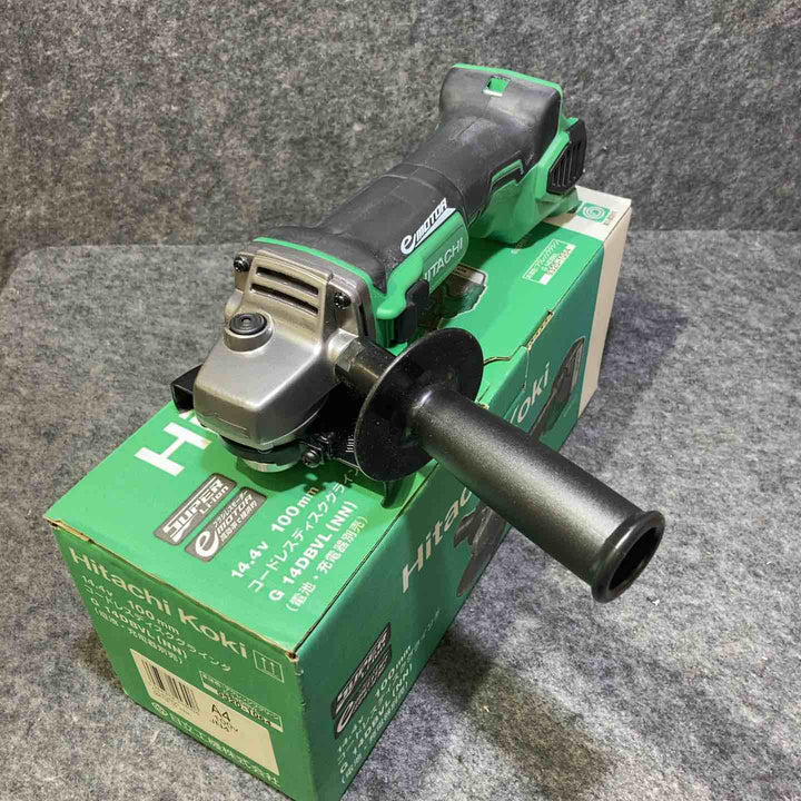 ハイコーキ(HIKOKI ※旧:日立工機) コードレスディスクグラインダ G14DBVL(NN) 【桶川店】