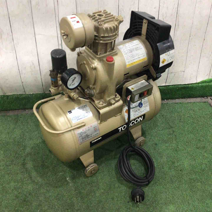 【店頭受取り限定】東芝(TOSHIBA) 0.5馬力コンプレッサー SP10D-4T1【川口店】