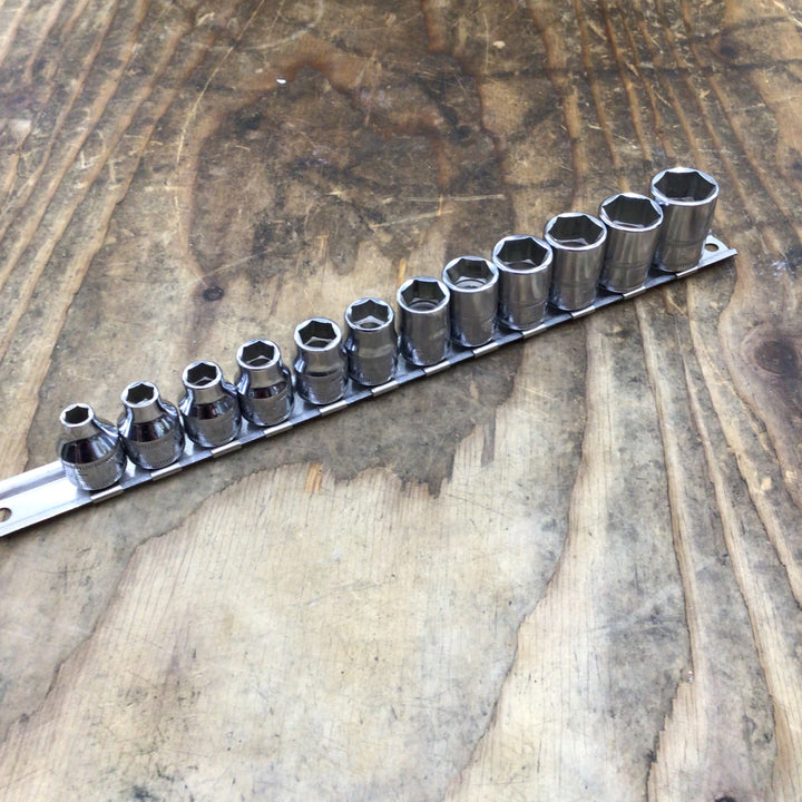 【中古品】スナップオン/Snap-on 3/8"シャローソケット 6角 FSM61~FSM171 12pcs【柏店】