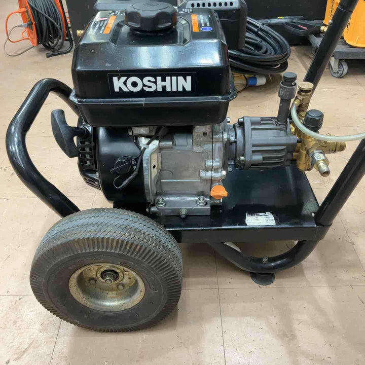 【店頭受取り限定】 KOSHIN エンジン高圧洗浄機 JCE-1408DX-AAA-1