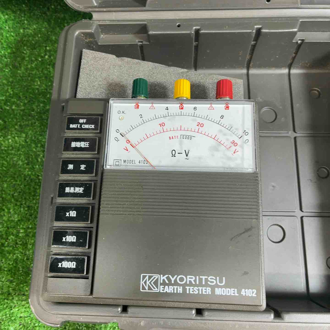 ◇共立電気計器(KYORITSU) 接地抵抗計 4102【藤沢店】