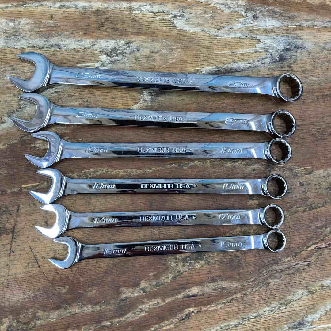 スナップオン(Snap-on) コンビネーションレンチセット 6点 OEXM220B/210/190/180/170/160【柏店】