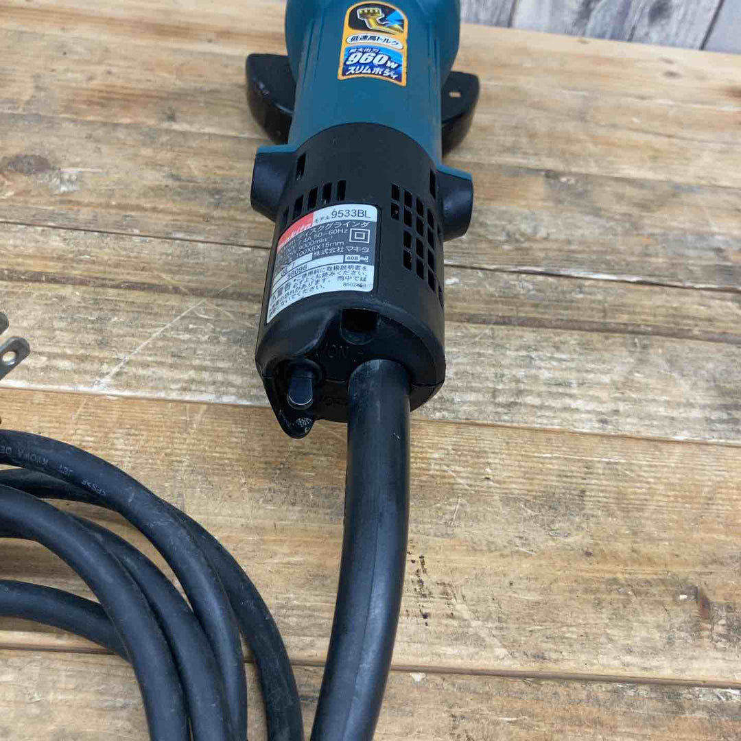 マキタ(makita) 100mmディスクグラインダ 9533BL 【東大和店】