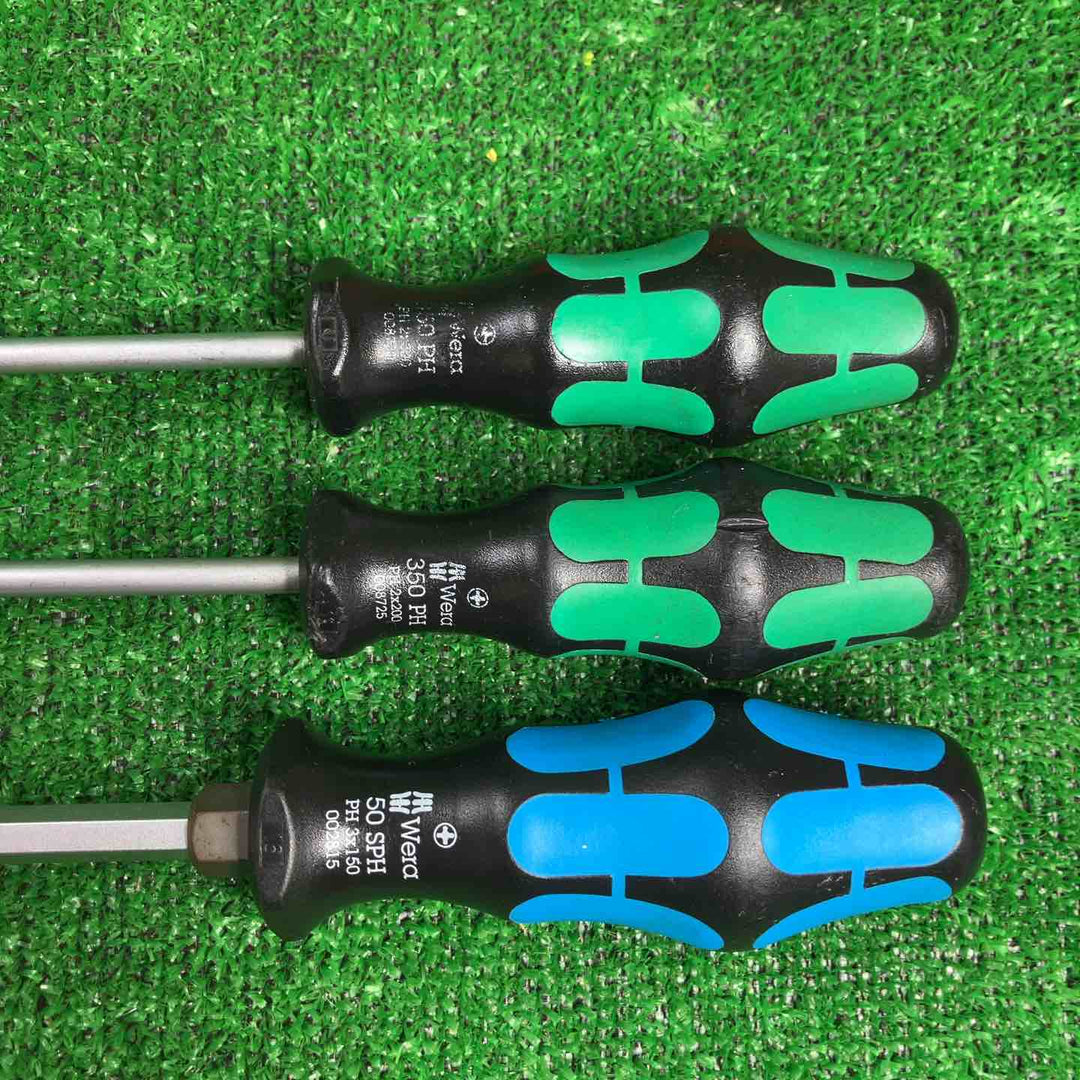 FACOM(PH2 ANP 2×400)、PB(PB8190:PH2×200/7)、HAZET、Snap-on(SDDP61、SDDP42)、MAC(DG22)、wera(50SPH、350PH×2)、HAZET(801KPH1)プラスドライバーセット