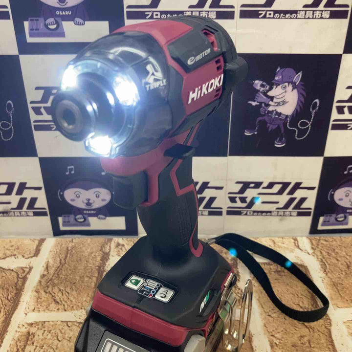 ☆ハイコーキ(HIKOKI ※旧:日立工機) コードレスインパクトドライバ WH36DC(2XPRS)【所沢店】