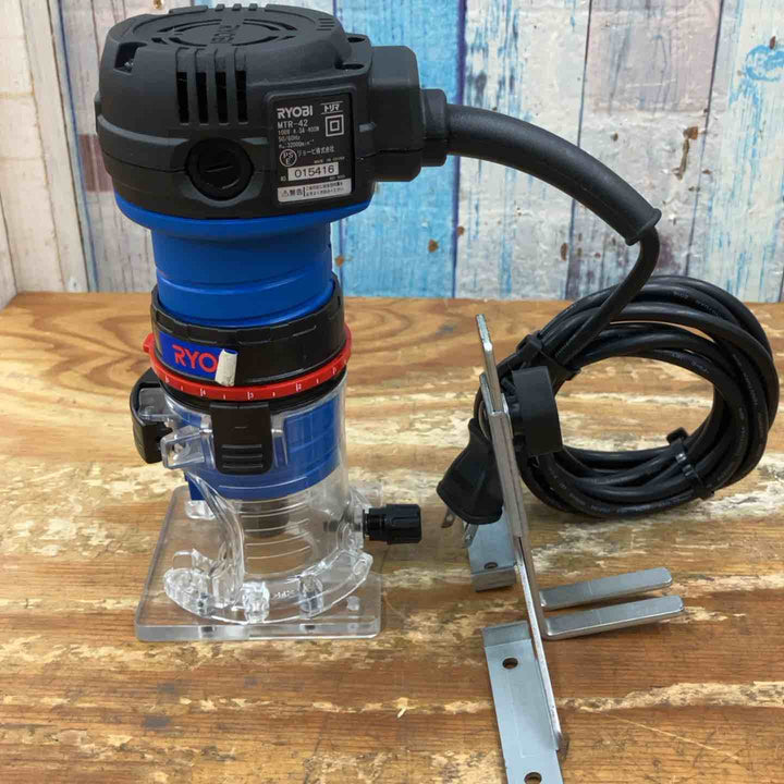 【中古品】リョービ(RYOBI) トリマ MTR-42 軸径6mm 100V【柏店】