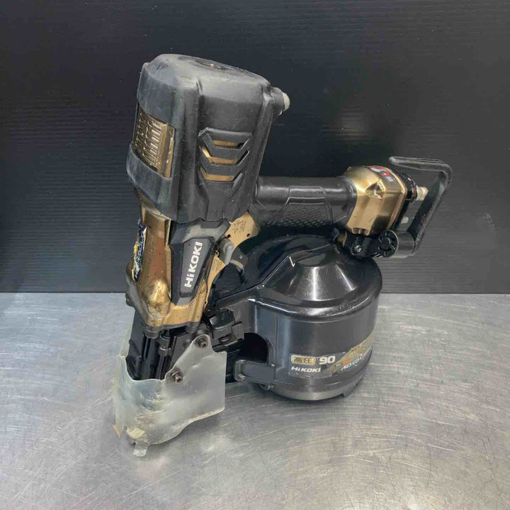 【中古品】 ハイコーキ(HIKOKI ※旧:日立工機) 90mm 高圧エア釘打ち機 NV90HR2(S) 動作確認済み 【東大和店】